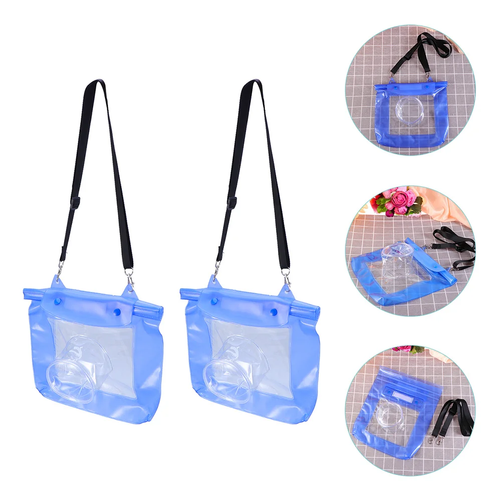 

2pcs Underwater Taking Photo Case DSLR Camera Waterproof Bag Camera Dry Bag Housing Cases