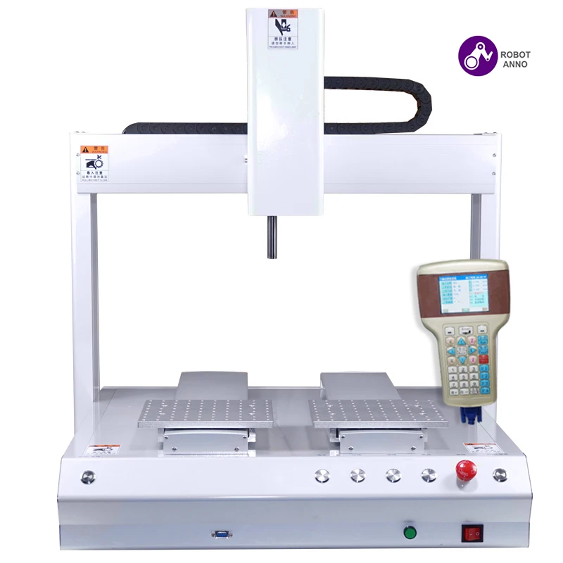 

Anno Automatic Five-axis Double Worktable Single Head With Soldering Machine Kit For Electronics