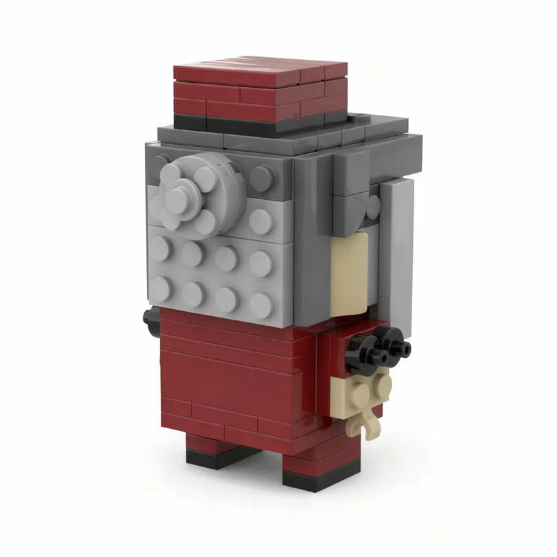 Набор строительных блоков MOC Brickheadz Minty Julien Bam, 112 деталей, модель для сборки, рождественский подарок, идея для творчества, развивающая игрушка (art.: 3920d7ea42875) - 3920d7ea42875