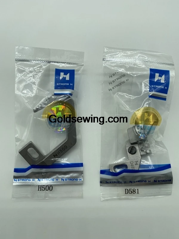 Фото E982 P502 H500 D581 KG155 Mocna игольчатая пластина H, прижимная лапка для подачи собаки, игольчатый зажим для Siruba757-516m2 757, пятипоточный оверлок №3