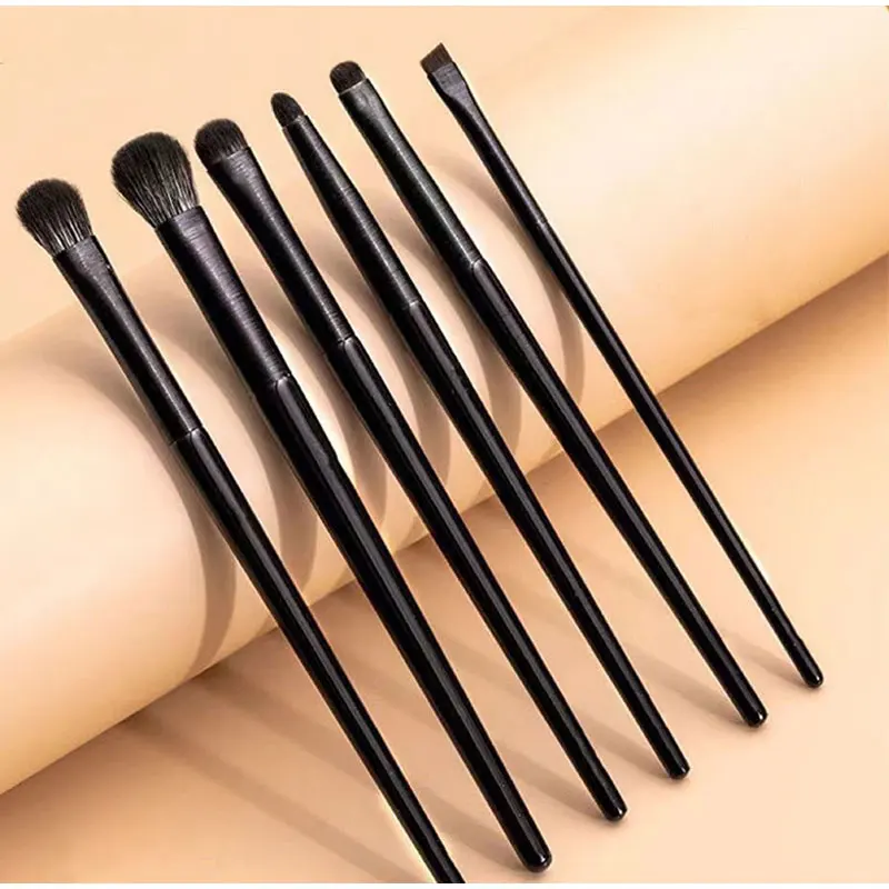 

6pcs Makeup Brushes Tool Set Eye Shadow Power Blush Make Up Blending Beauty Soft Cosmetic Brushes Ultra Soft Eye Shadow Brushes