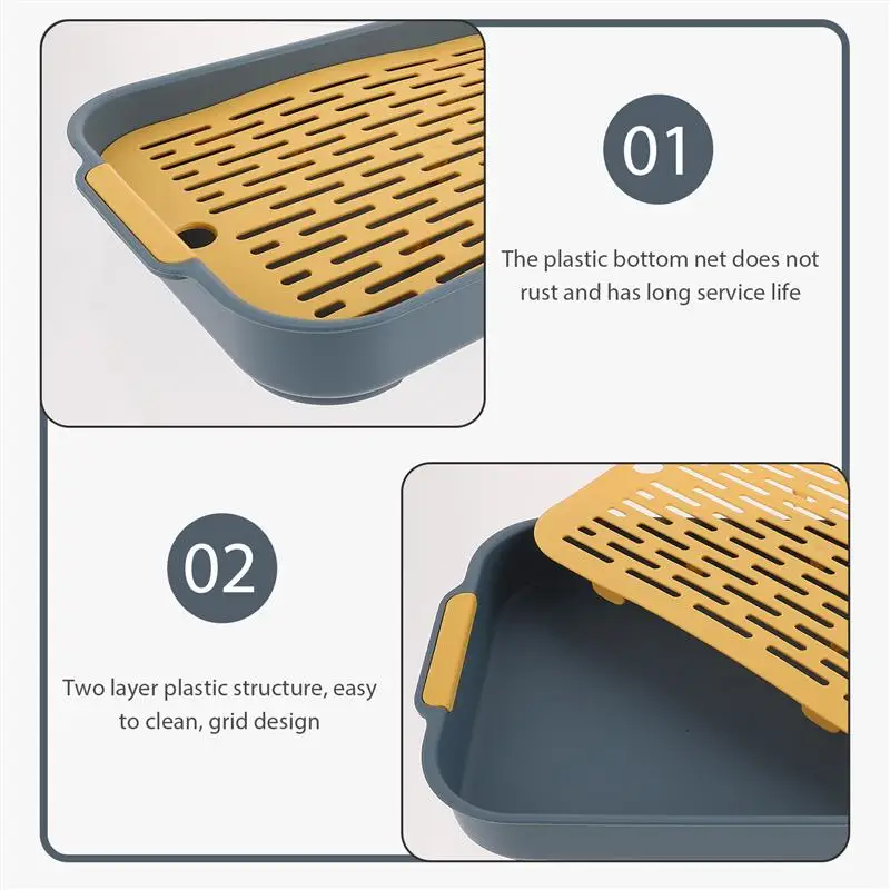 Поднос для кроличьего туалета поднос обучения кошачьего горшка маленький хомяк