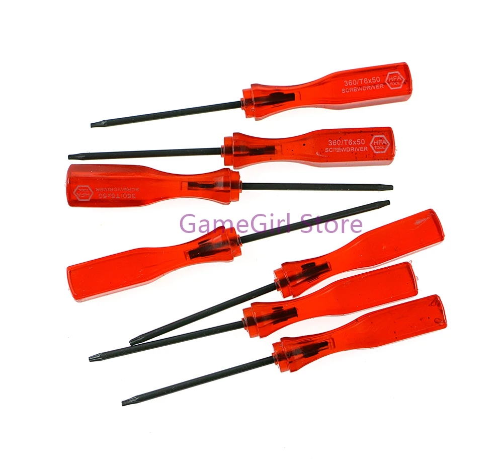 2 шт. красная отвертка Torx T6 для контроллера XBOX360 XBOXONE инструмент ремонта
