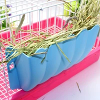 hanging grass feeder small pet rabbit hanging grass feeder rack shelf hay bowl holder box dispenser pet accessories
