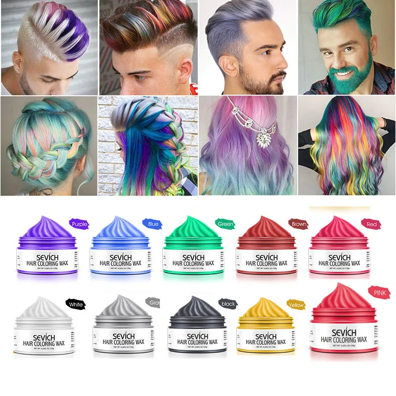 

Натуральная краска для волос воск для волос цветная краска для женщин мужчин сильный гель крем краска для волос разовая краска