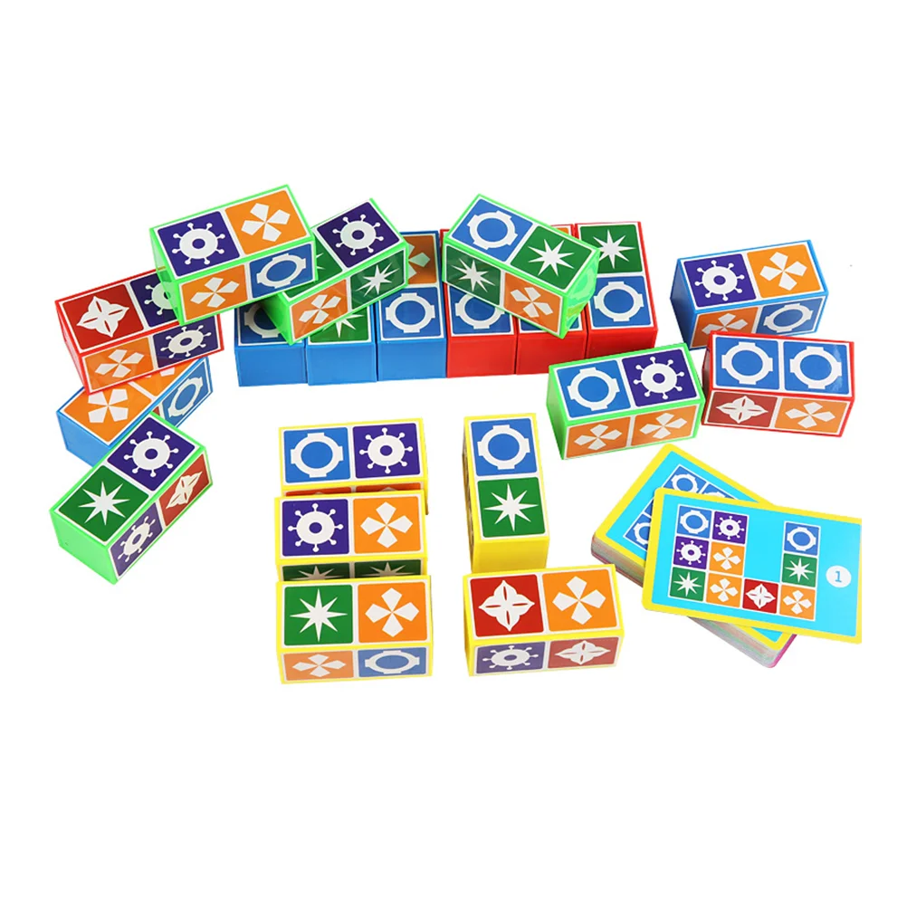 

Game Puzzle Toy Kids Match Early Brain Games Puzzles Block Training Wooden Matching Toys Learning Gift Children Cubes Building