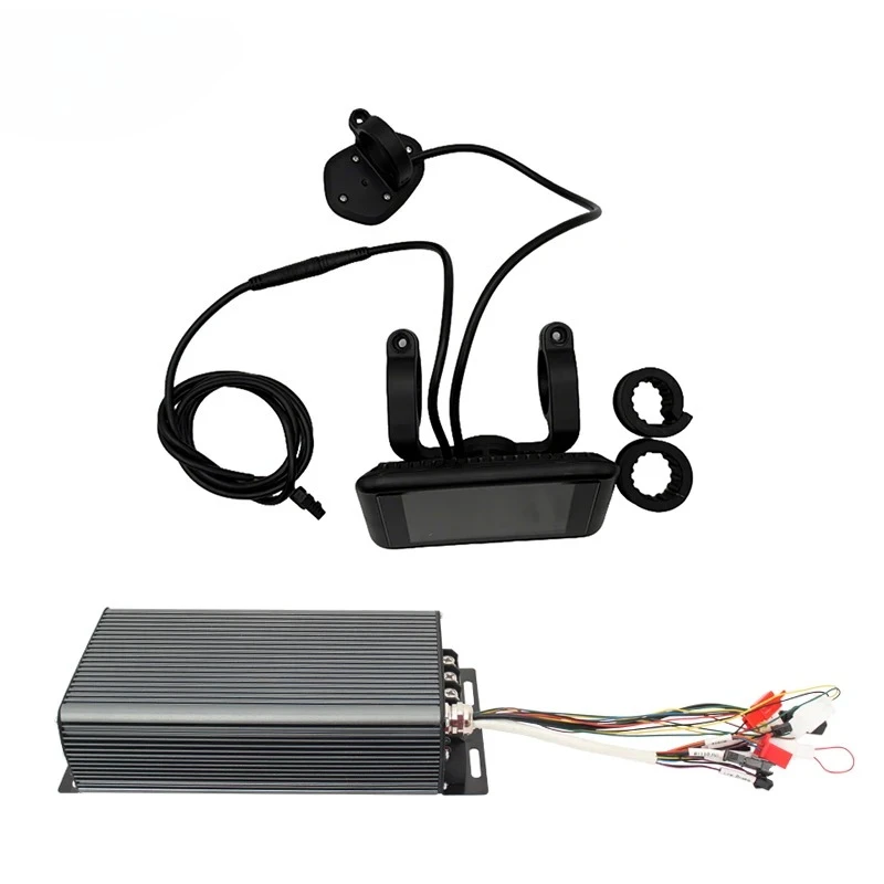 Фото Контроллер BLDC SVMC7280 APT Protocal v2 80A 48-72В с дисплеем UKC1 для двигателей 1500-2500 Вт №1