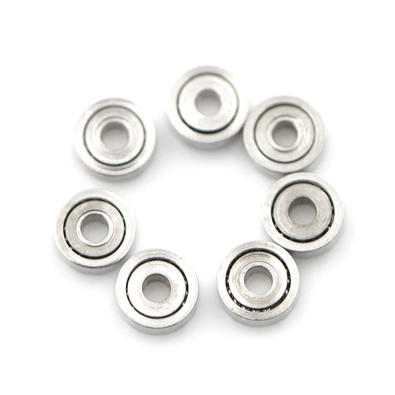 

10pcs 681zz Bearing Miniature Ball Bearing Metal Open Miniature Bearing