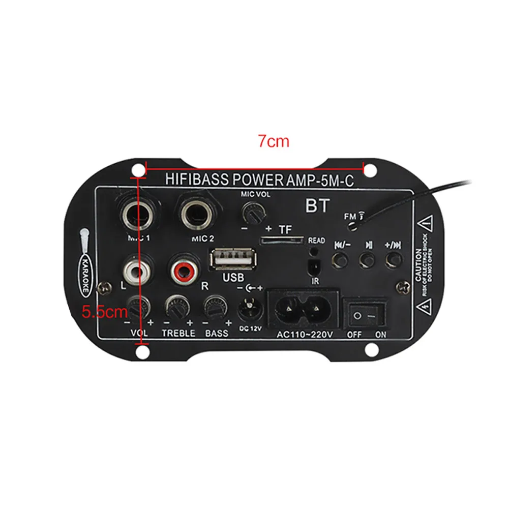

Power Amplifier Amplifier Board 133mm Speaker 200 High Pressure 220 Volts