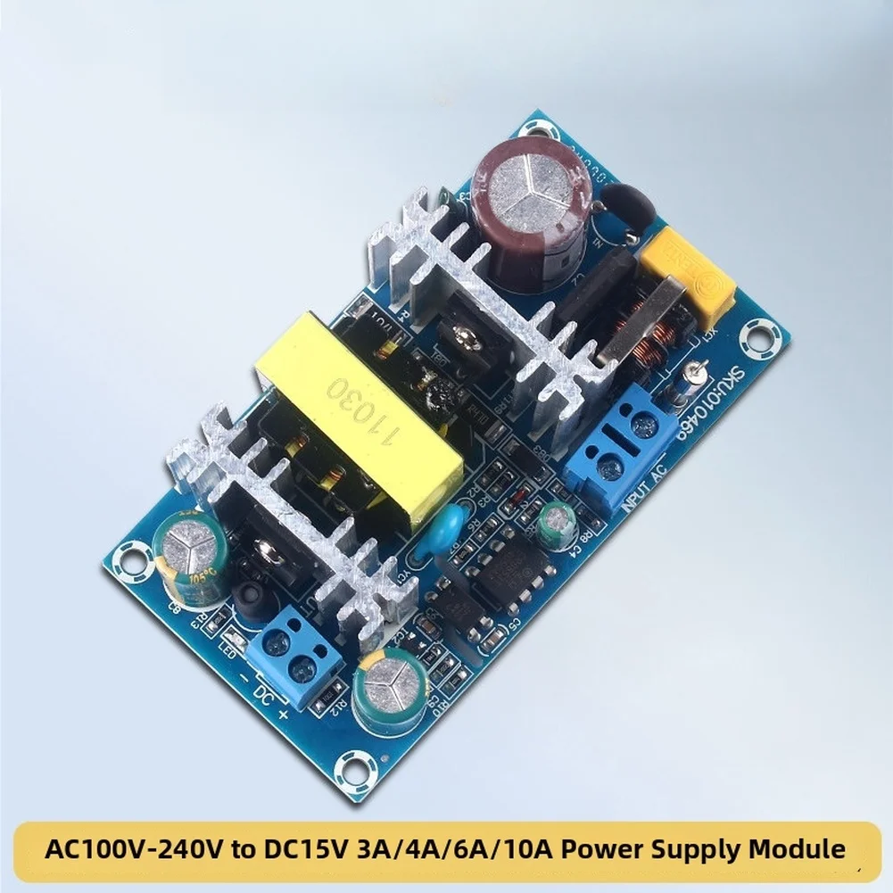 Фото Модуль импульсного источника питания 45W 60W 90W 150W, AC220V в DC15V 3A 4A 6A 10A, для электрооборудования и комплектующих №1