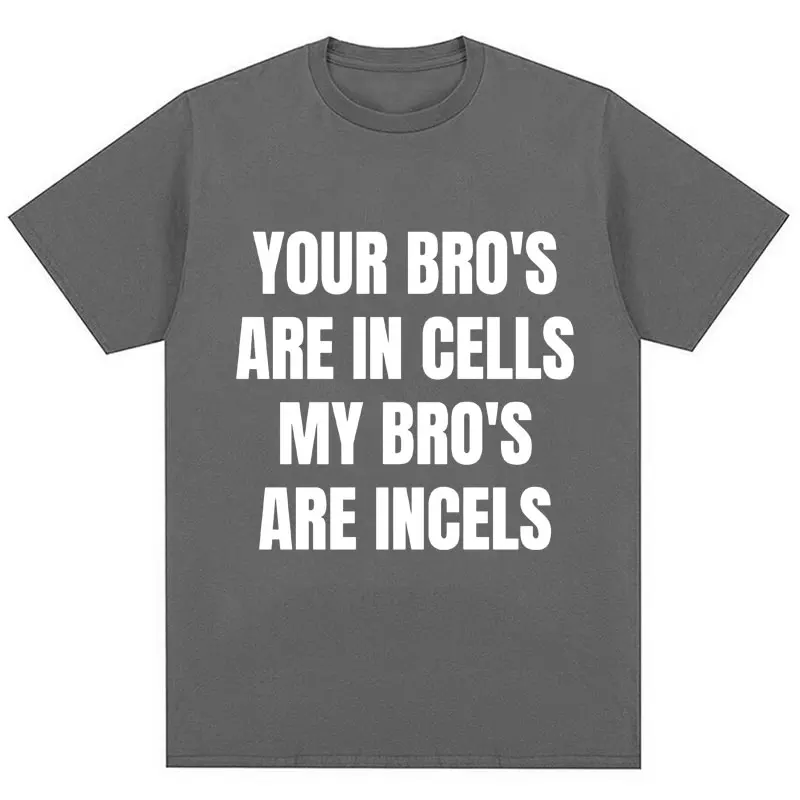 Футболка Мужская/Женская свободная с коротким рукавом и смешным принтом Еф