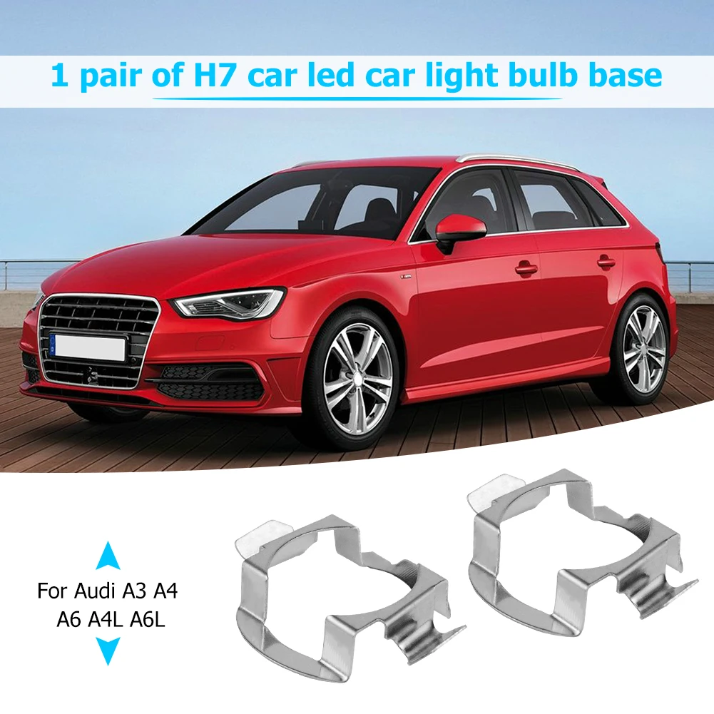

1 пара, адаптер для цоколей автомобильных фар A3, A4, A6, A4L, A6L