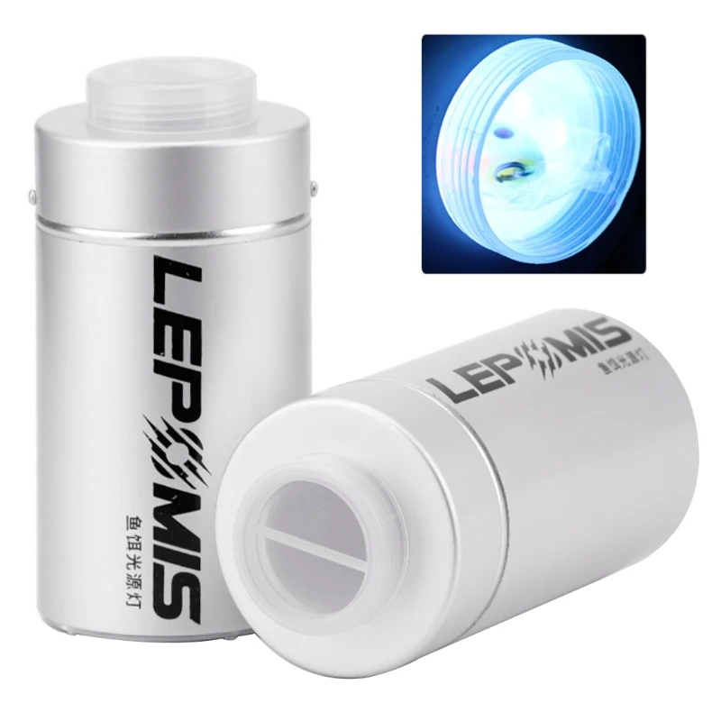 

2022 New 3W Portable Aluminum Alloy Fishing Bait Light Source Lamp Luminous Lure 18 LED