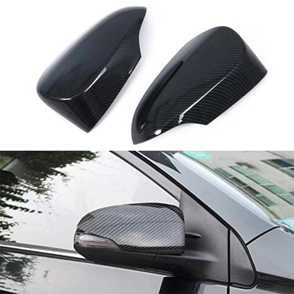 

Carbon Fiber Style Car Rear View Wing Mirror Cover Trim Look Side Wing Mirror Cover Caps Auto Modified Part For Toyota C-HR CHR