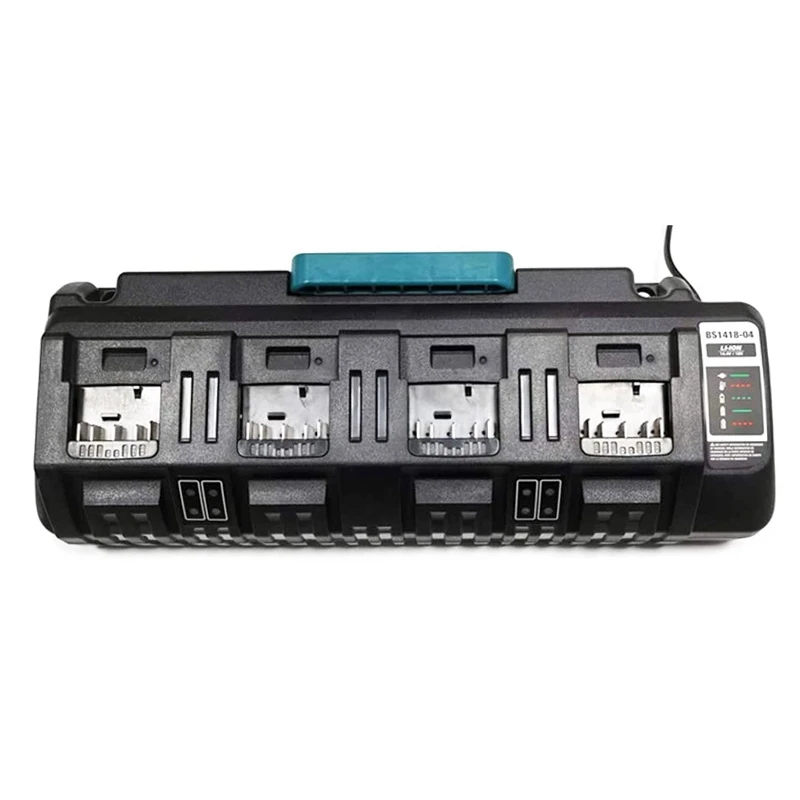 

Suitable For 14.418V Lithium Battery Power Tool 4-Port Fast Charger BS1418 With Dual USB US Plug