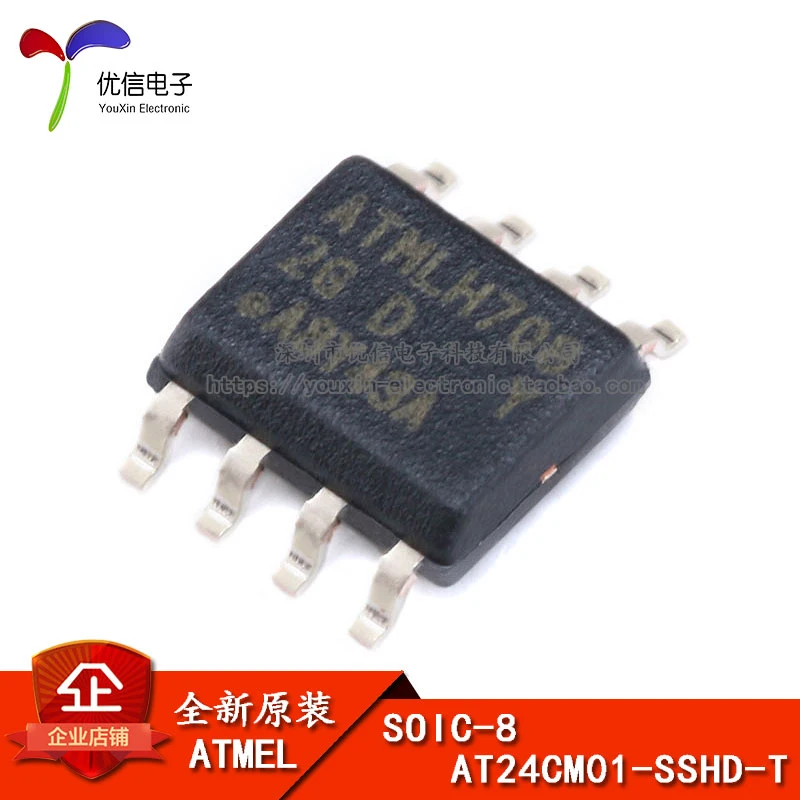 

Original stock AT24CM01-SSHD-T SOIC-8 EEPROMs-