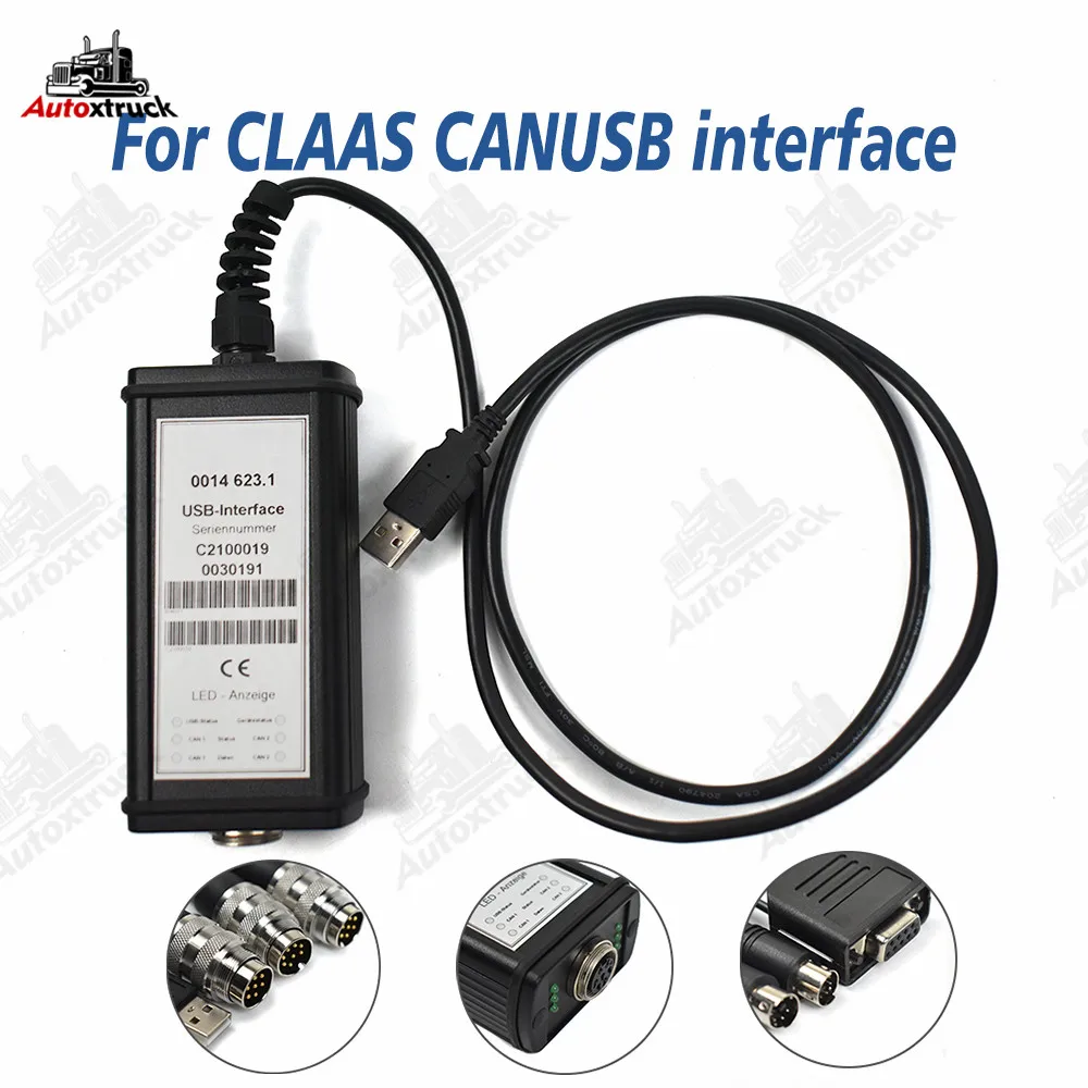 

FOR CLAAS DIAGNOSTIC KIT (CANUSB) MetaDiag CLASS agriculture construction truck excavator diagnostic scanner tool