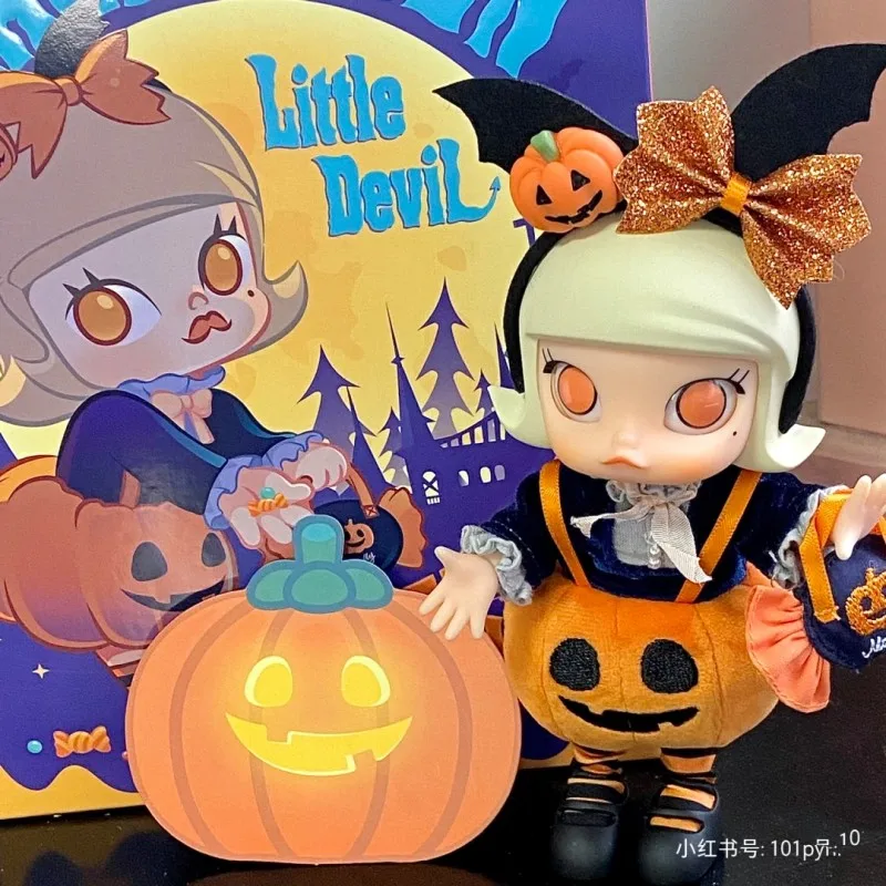 Kawaii Молли Хэллоуин Тыква Маленький Дьявол мобильный Bjd кукла девочка аниме