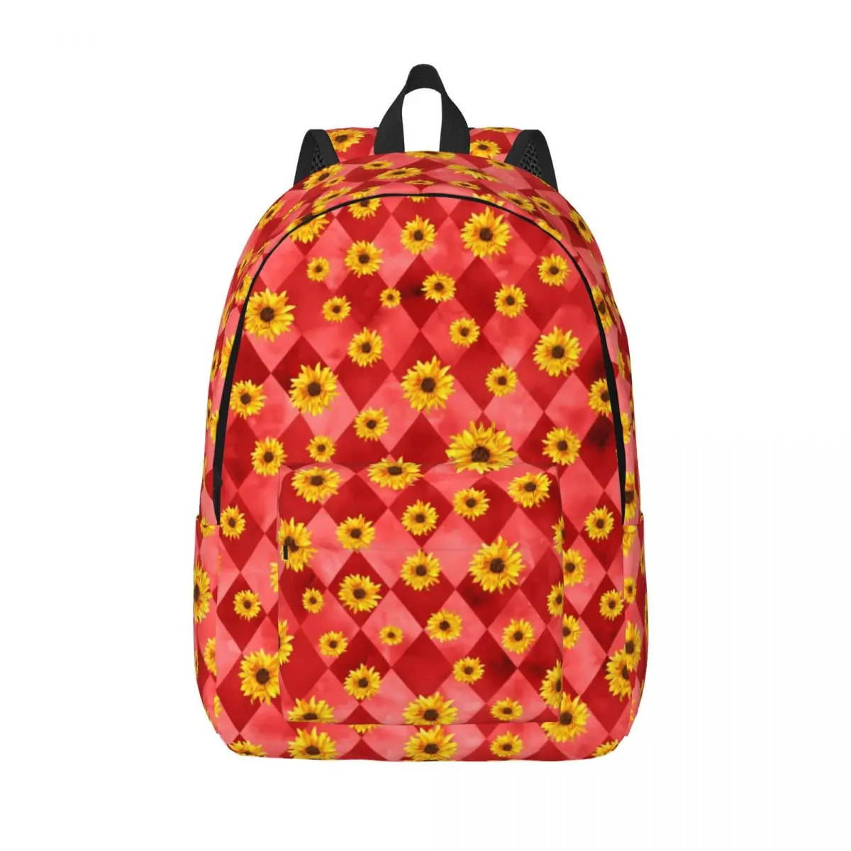 

Sunflower Design Backpack Red Skulls Travel Backpacks Girl Design Soft School Bags Elegant Rucksack