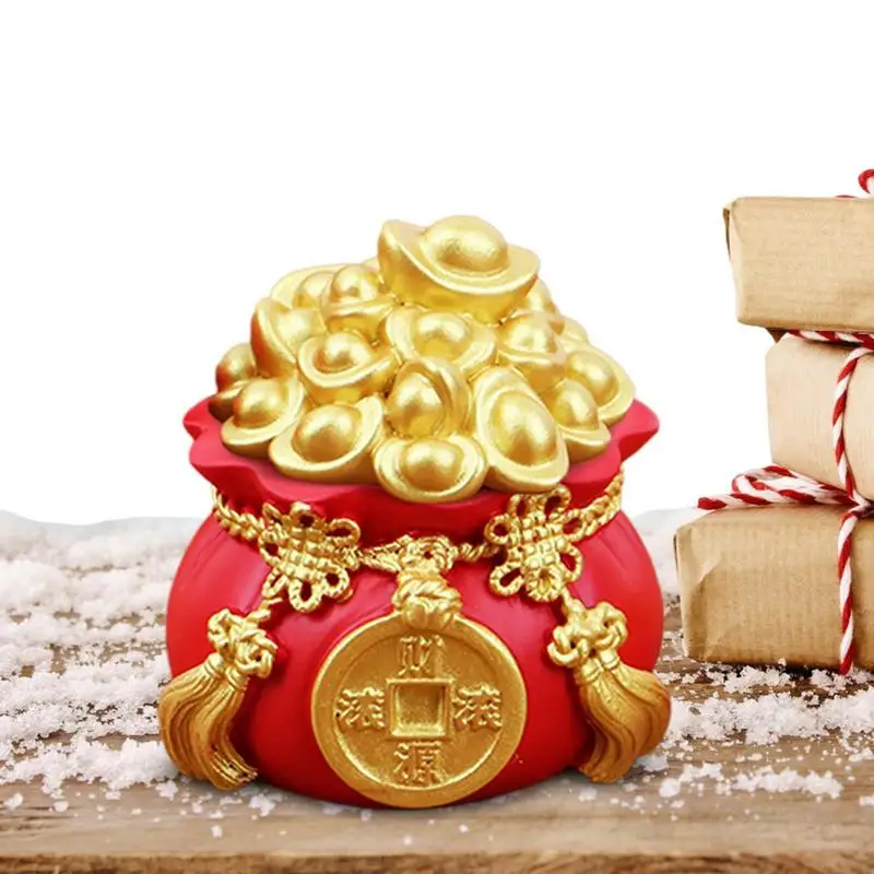 

Новогодняя статуя кролика из смолы, статуя зайчика 2023, миниатюрный кролик на удачу, Китайский Зодиак, скульптурный кролик, украшения