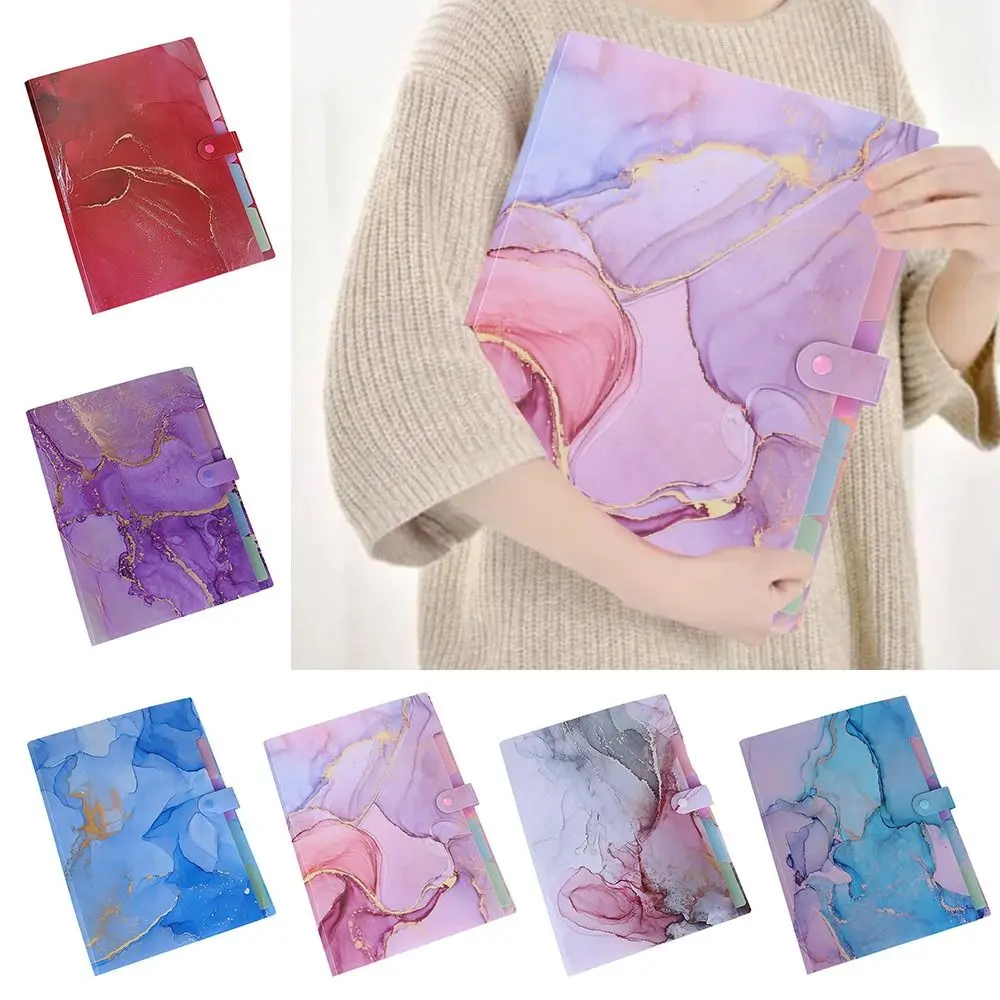 Многослойная папка для документов коллекция картин книга школьные и офисные