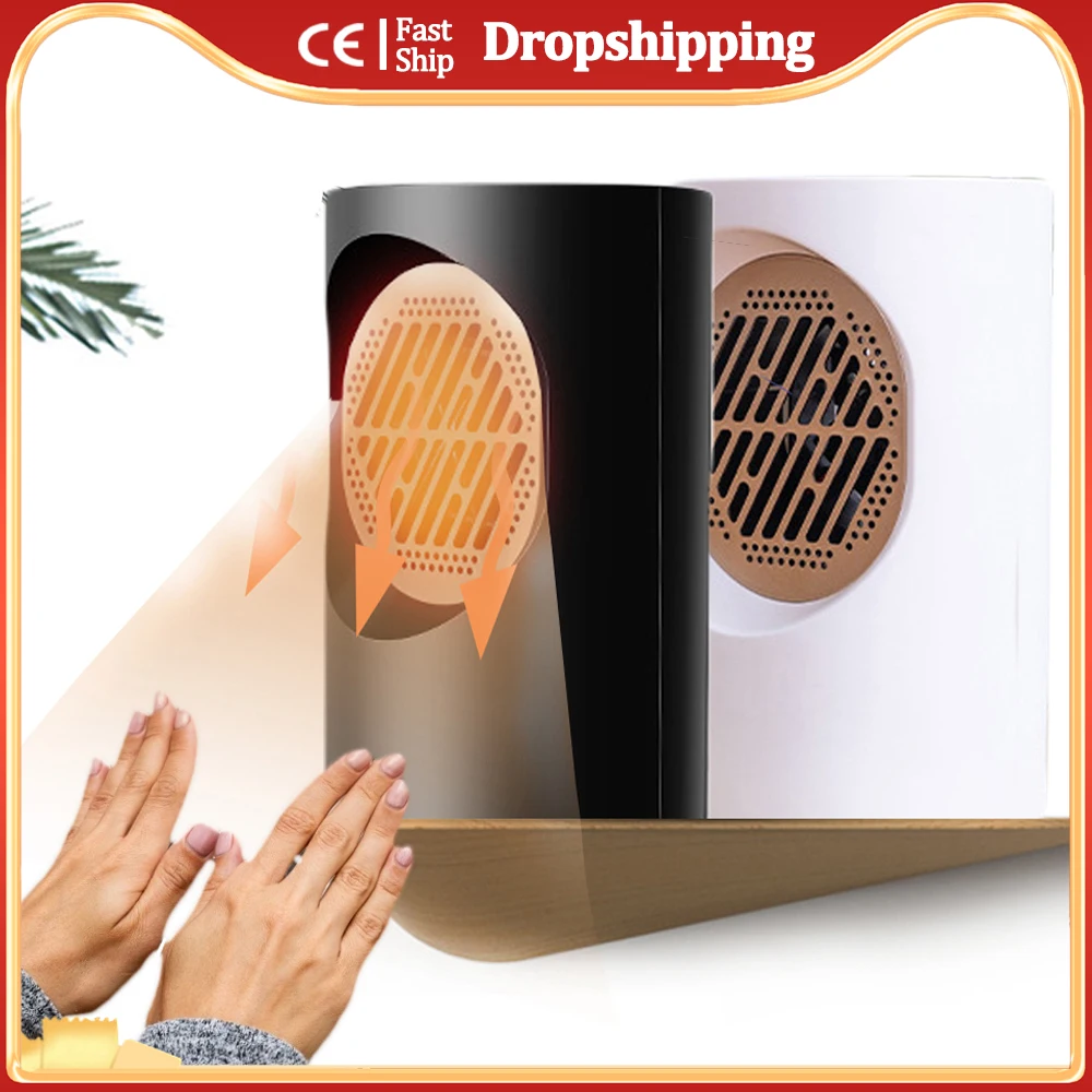 

Домашний электрический обогреватель для зимы, 450-500 Вт, защита от перегрева, Настольный портативный мини-обогреватель для спальни и офиса