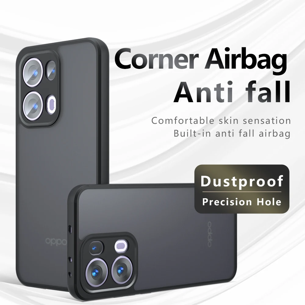 Чехол с подушкой безопасности Skin Sensation для Oppo Reno13 Pro Mircropyle задняя крышка F Phone Fundas