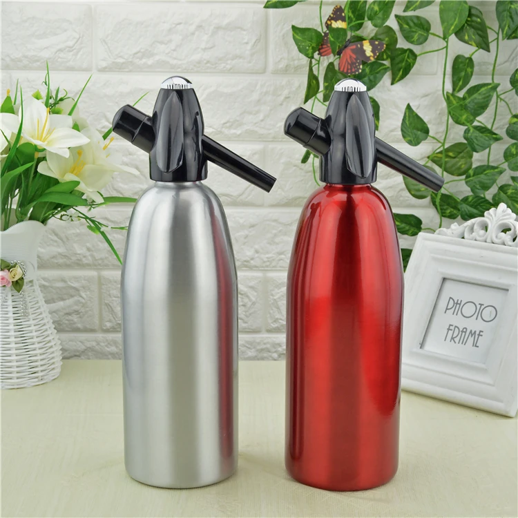 

1L Soda Siphon CO2 Dispenser WATER Bubble Generator Cool Drink Cocktail Soda Machine DIY Soda Maker Making Sparking Water