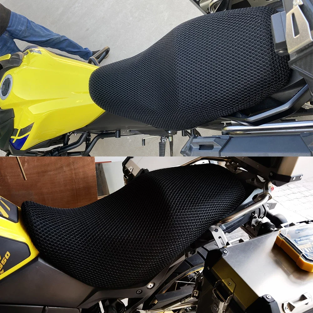 Фото Для Suzuki Vstrom DL650 DL250 DL1000 V-strom DL 650 XT 650XT 1000 аксессуары, защитный чехол для сиденья, изоляционный чехол для подушки сиденья №2