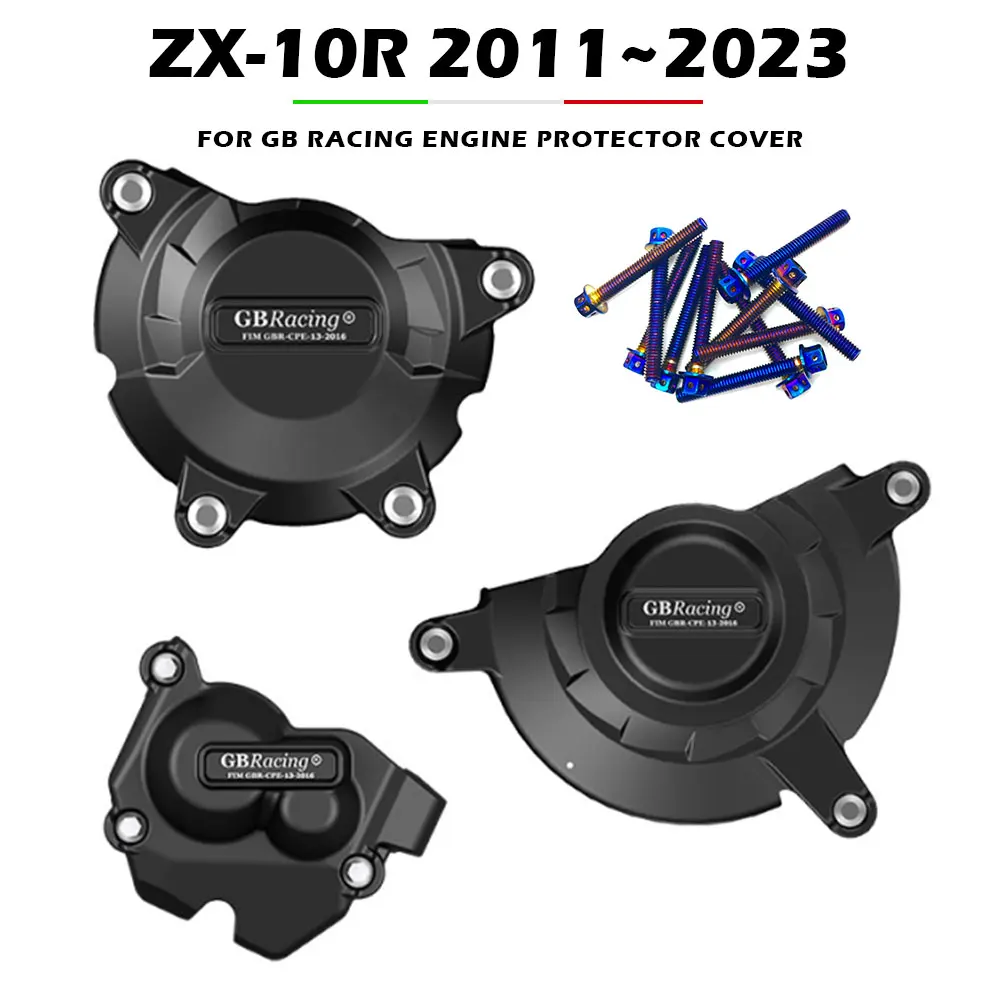 

GB Racing Engine Cover ZX10R ZX-10R 2011~2023 For KAWASAKI Motorcycle Alternator Clutch Protection Cover Accessories