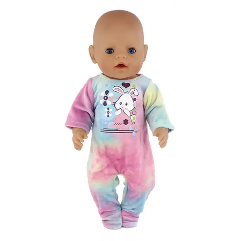 Кукольная одежда для новорожденных, 43 см, 17 дюймов