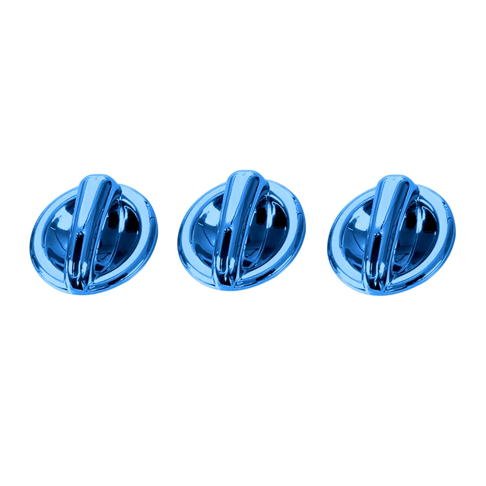 

3pcs A/C Air Conditioner Switch Knob Button Trim Cover For Jeep Wrangler TJ 1997-2006 Air Conditioner Adjustment Button Cover