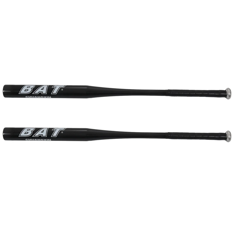

2X Baseball Bat Aluminum 34 Inch Black