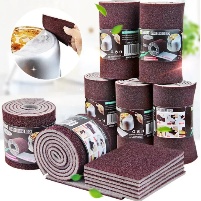 

2022New Pcs Magic Cleaning Sponge Household Tools Kitchen Utensils Accessory Wash Emery Sponge Kitchen Cleaning Tool Cleaning Pr