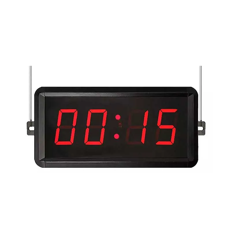 1.5 Inch Portable and Personalized Led Digital Wall Hanging Clock Indoor Use Long Warranty