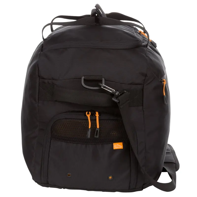 52.5 Liter Black Deluxe Sports Duffel Bag, Unisex