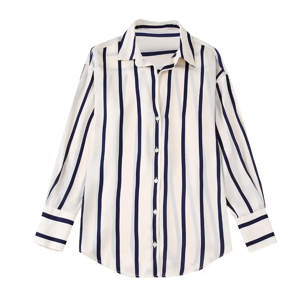 

Новинка 2023, Женская Сексуальная рубашка из полиэстера на весну и лето, брендовая блузка, верхняя одежда