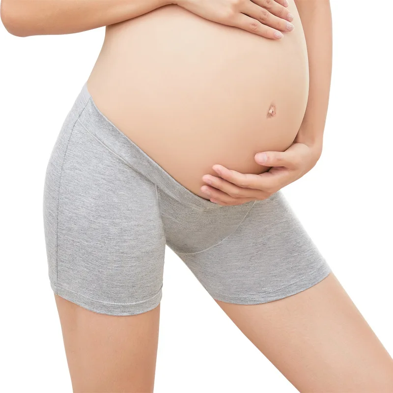 

Modal Maternity Panties for Pregnant Anti Chafing Low Waist Maternity Shapewear Seamless Safety Pants Maternity Boyshorts