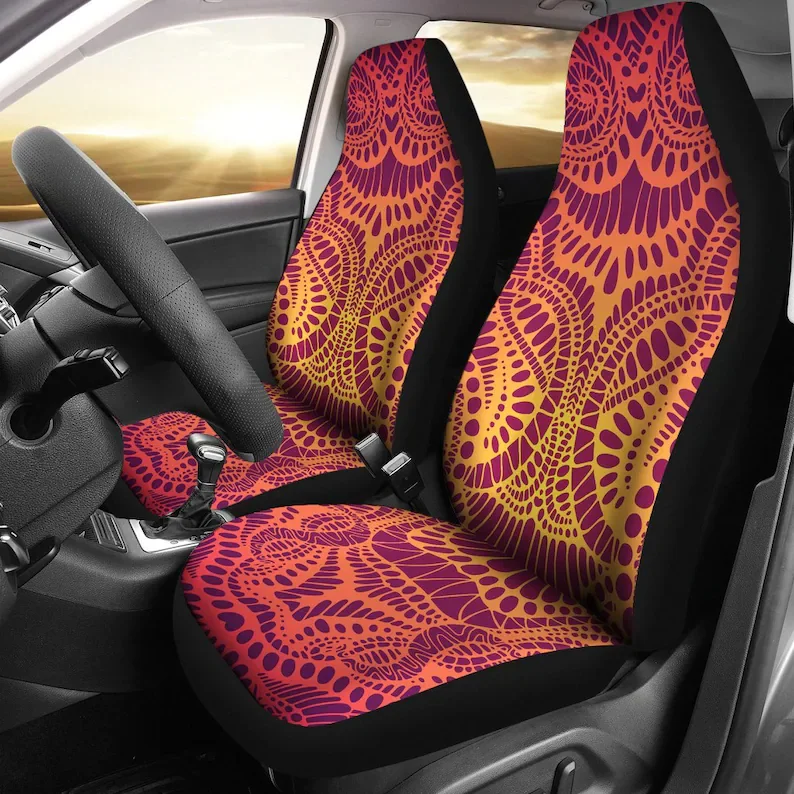 

Car Seat Covers For Vehicle, Car Accessories For Women Seat Covers, Seat Covers For Car For Women, Hippie Seat Covers, Interior