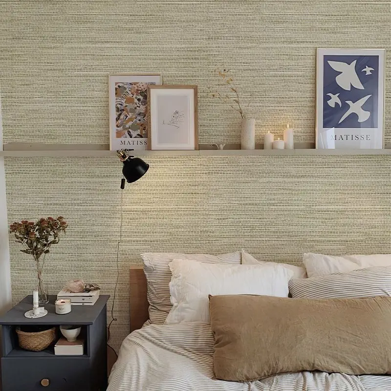 Самоклеящиеся настенные виниловые Стикеры из ротанга в стиле ретро