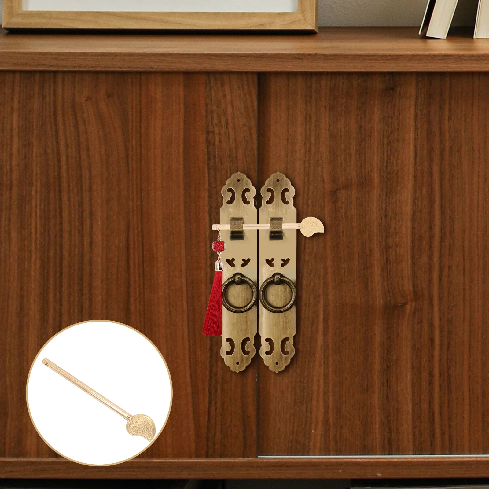 

Lock Cabinet Boltlocking Pinantique Vintage Key Leaf Shape Door Decorative Alloy Bolts Bronze Boxhinge Copper Latchespadlock