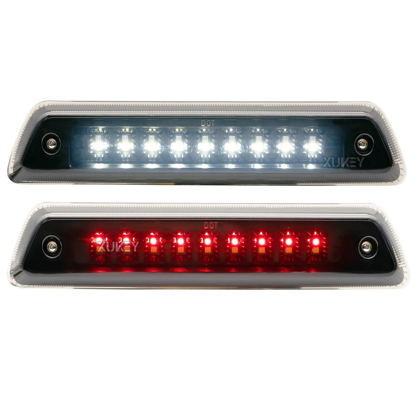 

Пикап 3-й стоп-сигнал для Ford F150 2009-2014 третий стоп светильник Светодиодная Дымчатая линза задняя крыша кабины центральный стоп-сигнал