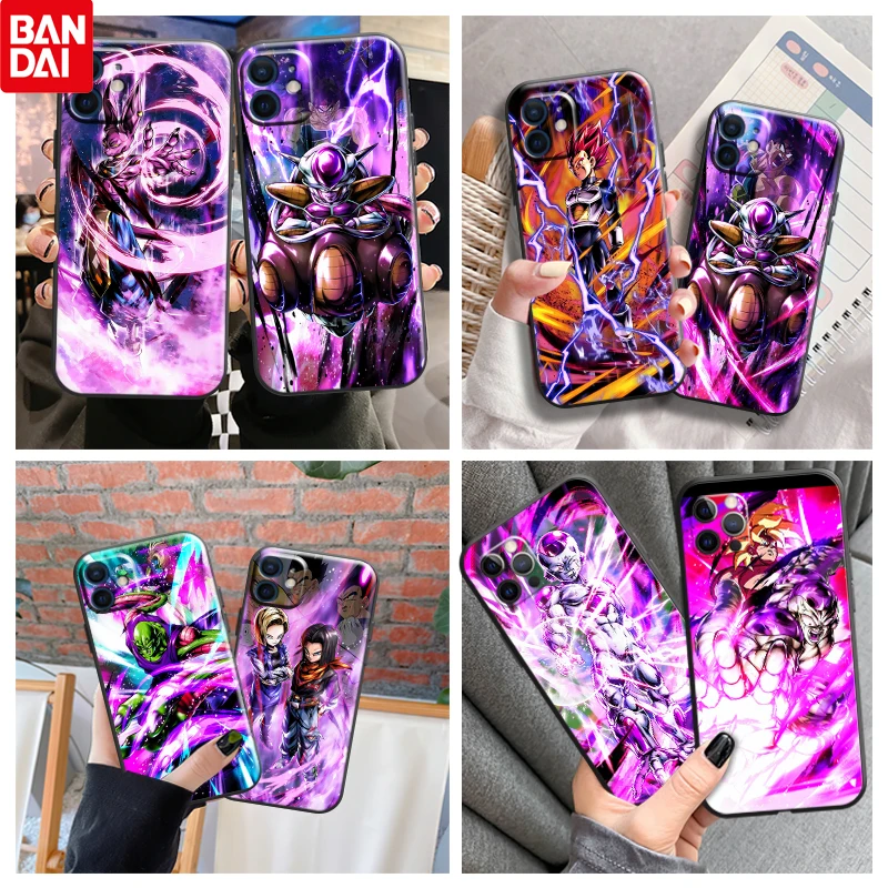

Vivid Sayajins Dragon Phone Case For iPhone Xr SE 2020 8 Plus 11 12 13 Max Pro Mini 6 6s 7 7P X Xr Xs Mmtz Bumper Smart