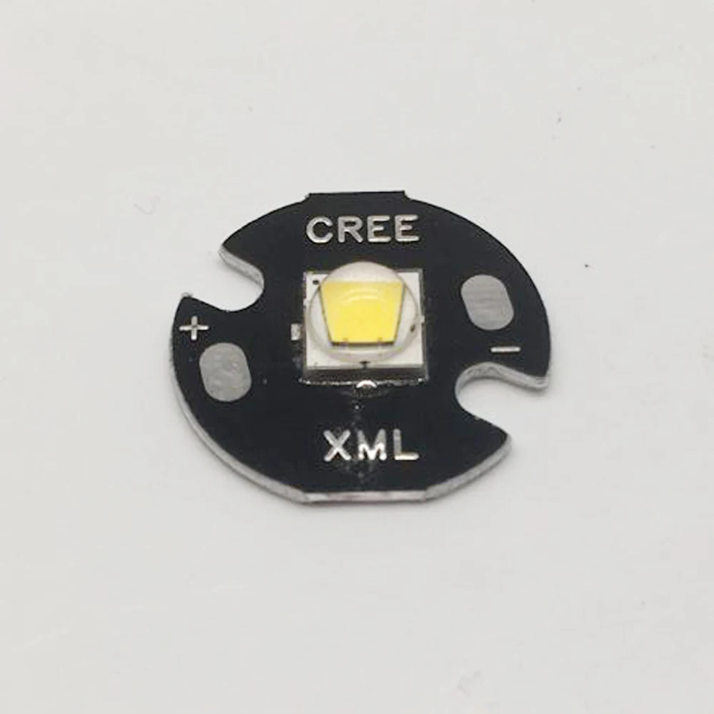 Cree XML2 XM-L2 T6 10W Светодиод с высокой мощностью, светлый белый диод 16/20 мм платы + 17 мм / 22 мм DC3.7V 12V Включенный драйвер.