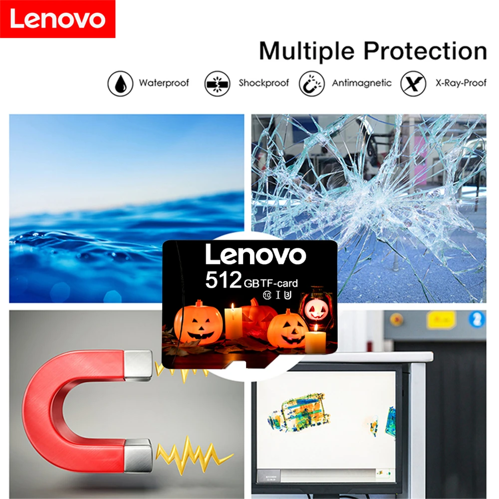 

Lenovo 2 шт., класс 10, мини Sd карта памяти, мини Sd карта 512 ГБ и 1 ТБ, Tarjeta Microdrive, Мини TF карта для телефона