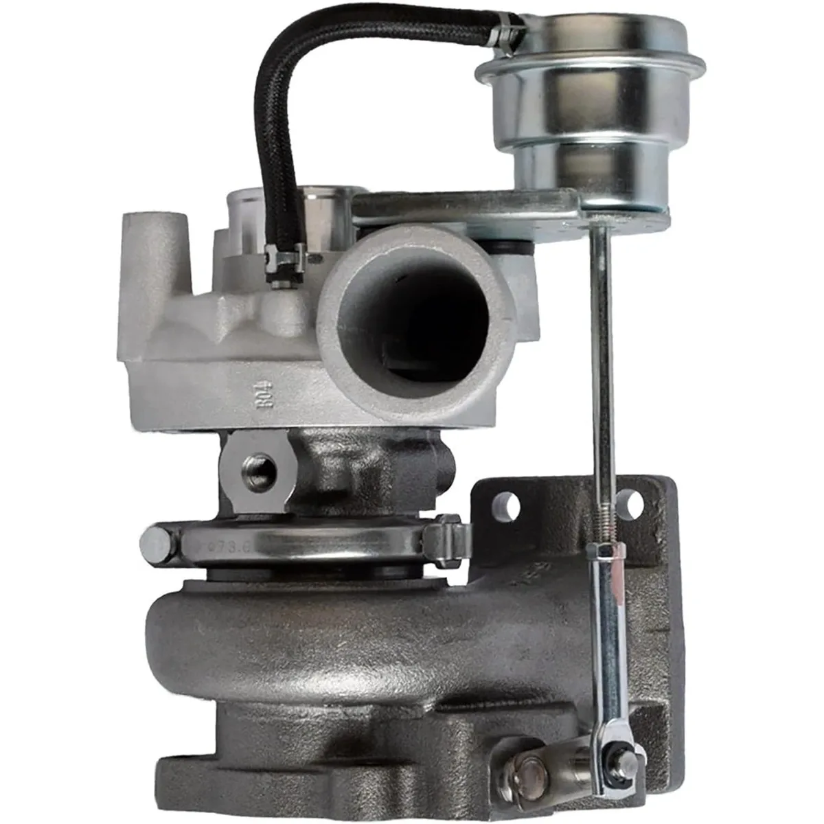 Фото Турбокомпрессор Turbo TD04L4-09TK3 1J773-17014, совместимый с Kubota M6060HFC для экскаватора CAT 236D 259D 289D 308E2 №1