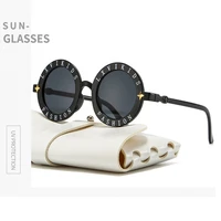 steampunk star kids sunglasses boys girls luxury vintage children eyeglasses round sun glasses uv400 baby accessories