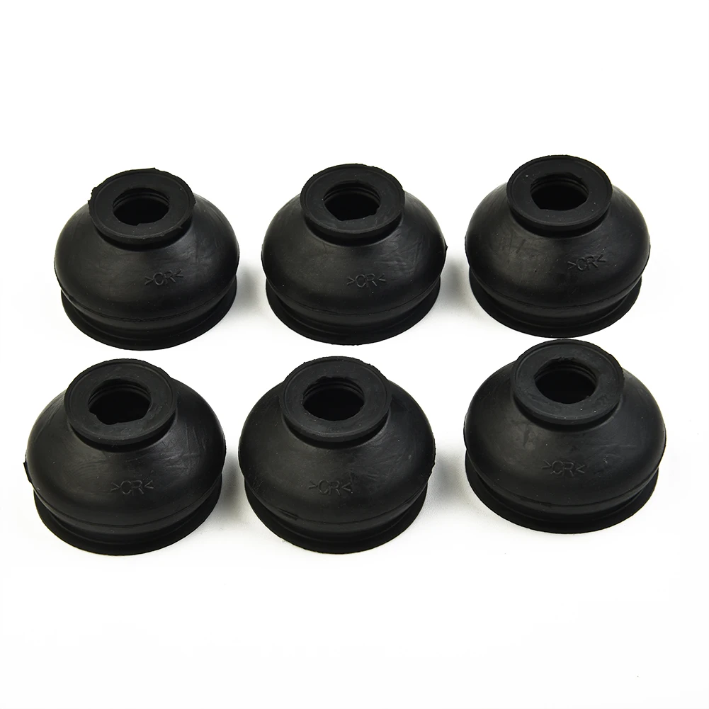 

6pcs Universal HQ Rubber Tie Rod End Ball Joint Dust Boots Dust Cover Boot Gaiters Suspension Steering Chassis Parts