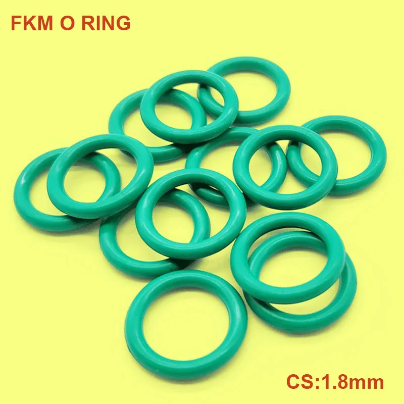 

CS 1.8mm FKM O RING Fluorine Rubber Oil Seal Washer Gasket Fluororubber O-Rings sealing ring Large size