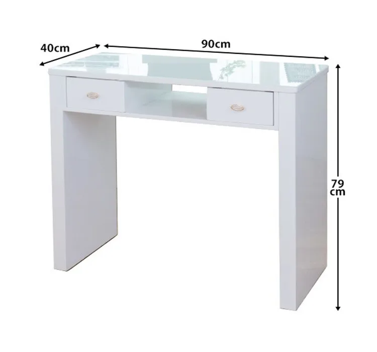 

professional nail table manicure table with vacuum for sale